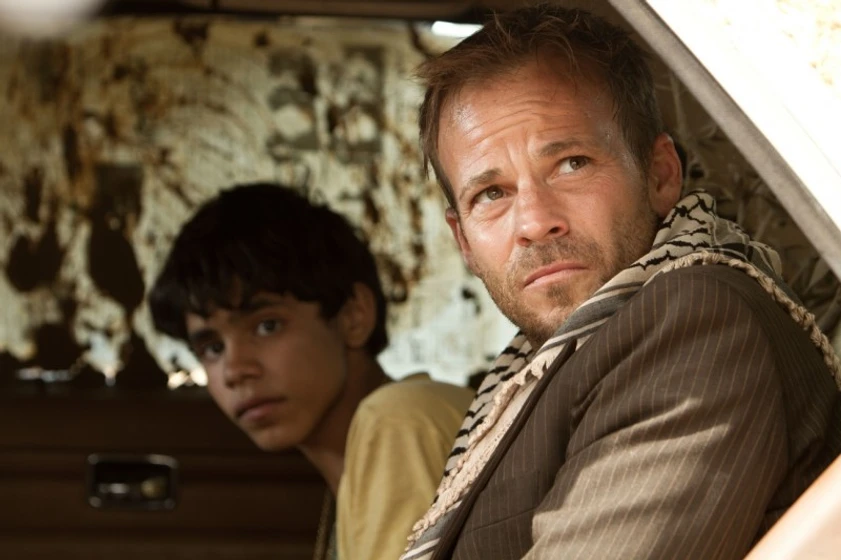 Stephen Dorff y Abdallah El Akal en zaytoun