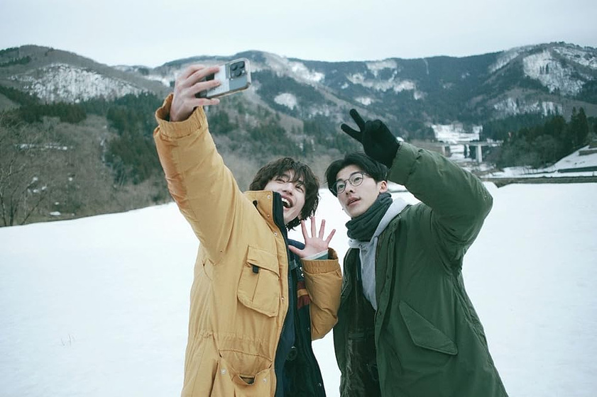 Greg Han Hsu y Shunsuke Michieda en 18×2 Beyond Youthful Days