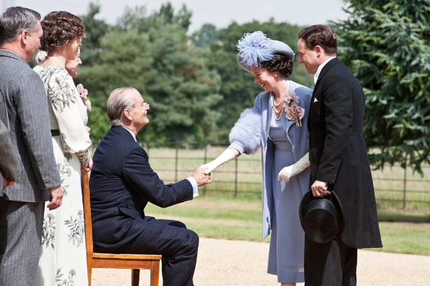 Bill Murray, Olivia Williams, Samuel West y Olivia Colman en Hyde Park on Hudson