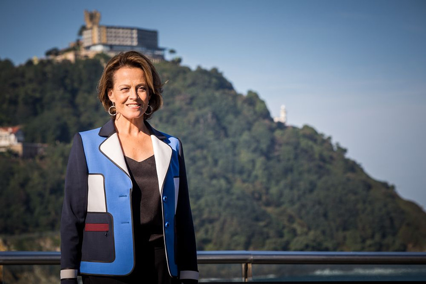Sigourney Weaver en Un Monstruo viene a verme (San Sebastián 2016)