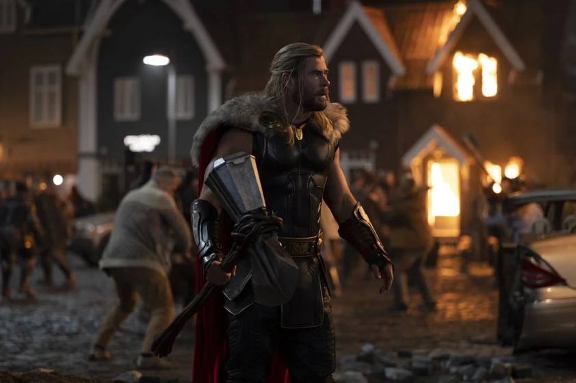 Chris Hemsworth en Thor: Love and Thunder