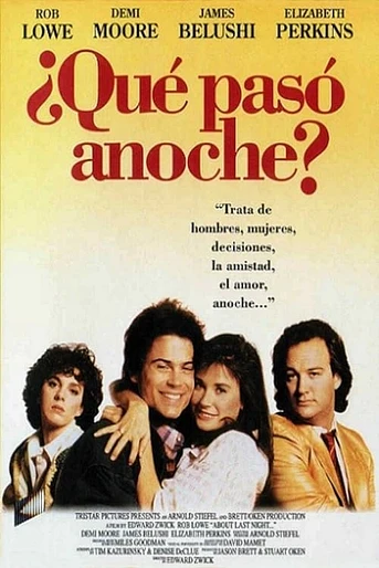 Poster de ¿Qué Pasó Anoche?