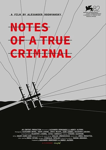 Poster de Notes of a True Criminal