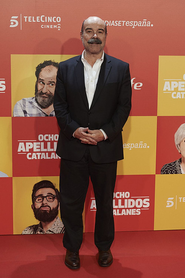 Antonio Resines en Ocho Apellidos catalanes (Premiere en Madrid. Noviembre 2015)