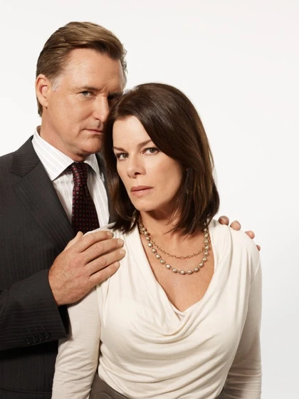 Marcia Gay Harden y Bill Pullman en inocente