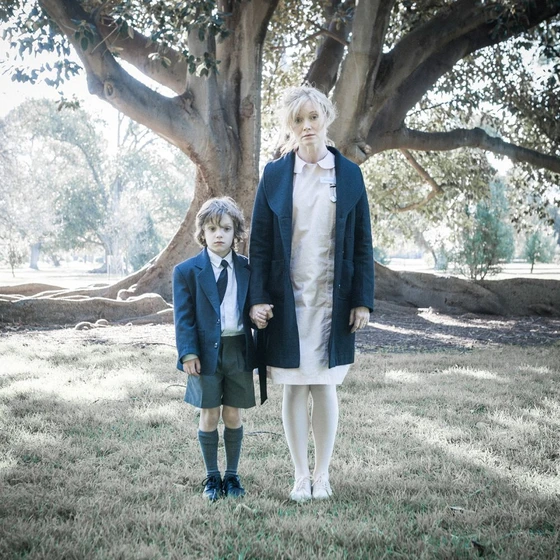 Essie Davis y Noah Wiseman en babadook
