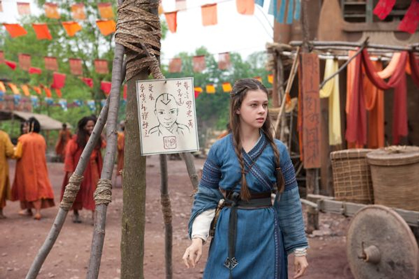 Nicola Peltz en Airbender. El último guerrero