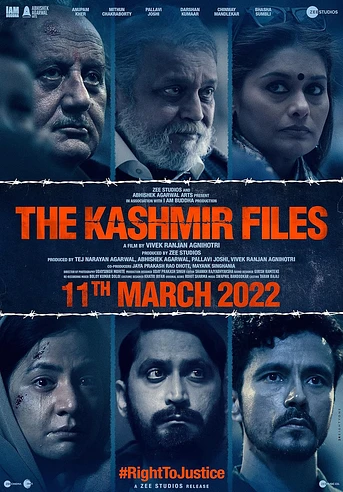 Poster de The Kashmir Files