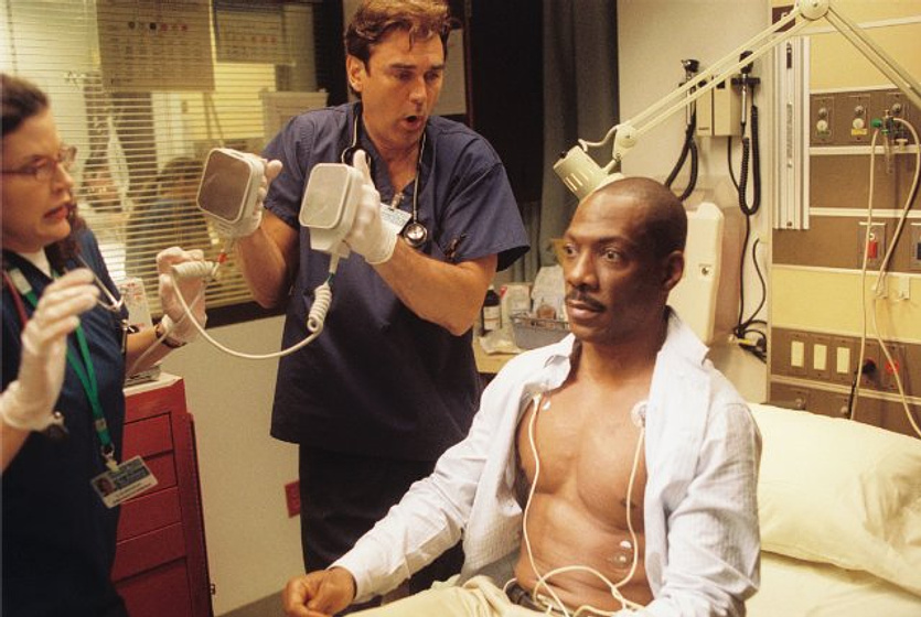 Eddie Murphy en Atrapado en un pirado