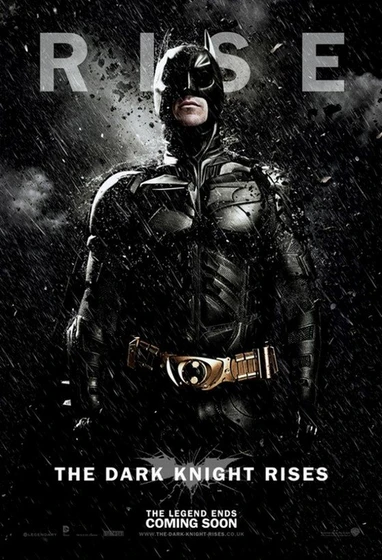 Imagen de El Caballero Oscuro. La Leyenda Renace (Poster promocional Batman)