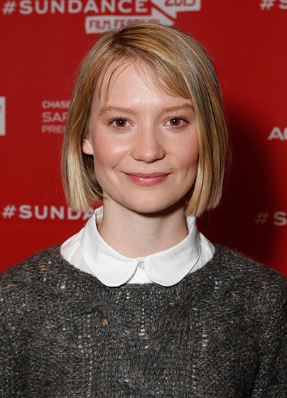 Mia Wasikowska en Stoker (Sundance 2013)