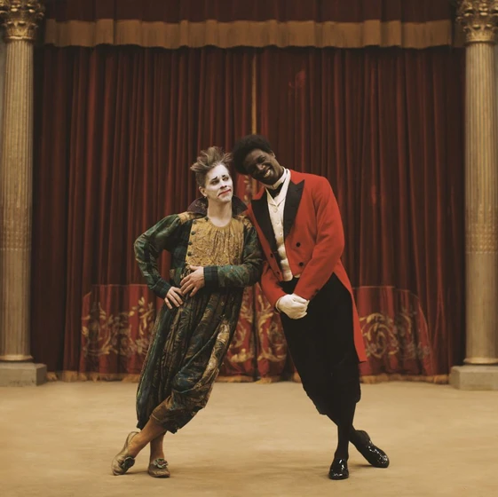 James Thiérrée y Omar Sy en monsieur-chocolat