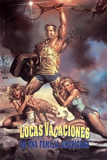 Poster de Las Vacaciones de una chiflada familia americana