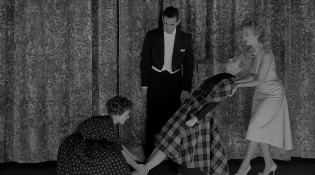 Jacques Bergerac, Merry Anders y Eva Lynd en el-ojo-diabolico