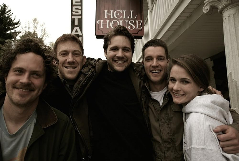 Gore Abrams, Danny Bellini, Ryan Jennifer Jones, Jared Hacker y Adam Schneider en Hell House LLC
