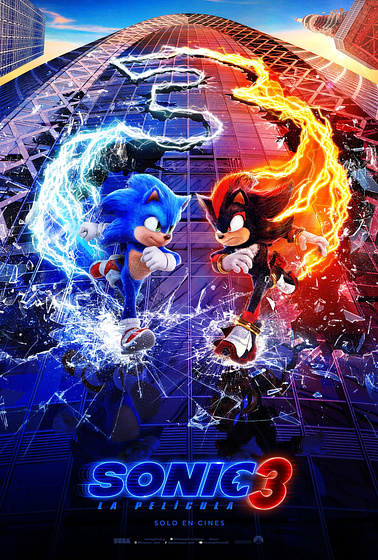 Imagen de Sonic 3. La Película (Cartel español)