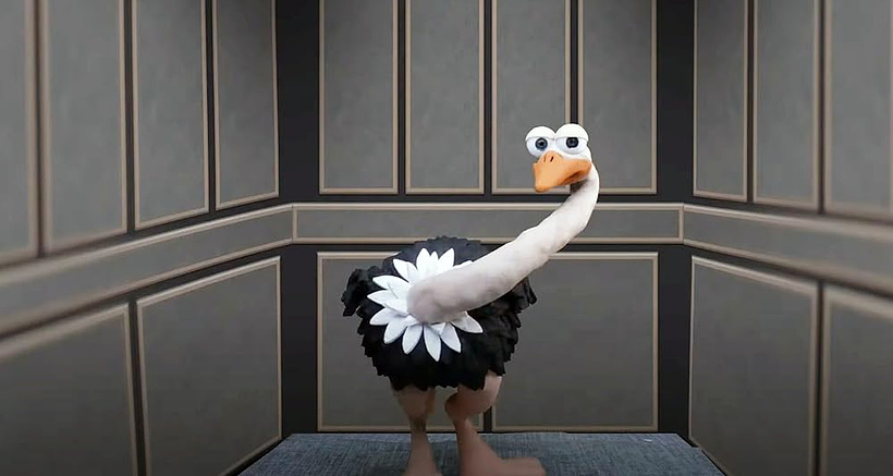 Imagen de An Ostrich Told Me the World Is Fake and I Think I Believe It