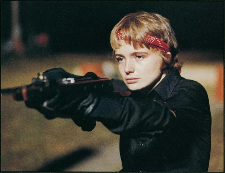 Karen Young en handgun