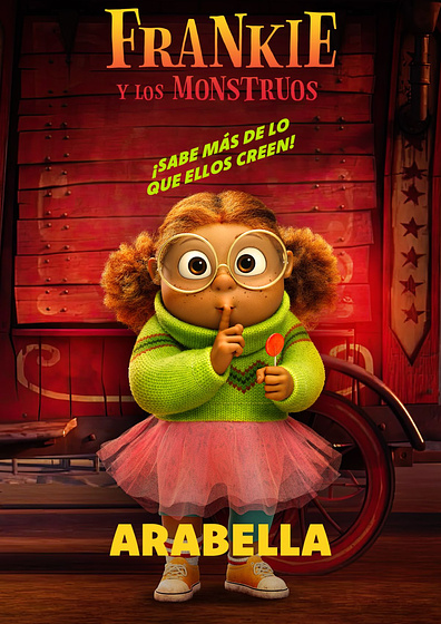 Imagen de frankie-y-los-monstruos (Cartel personajes español)