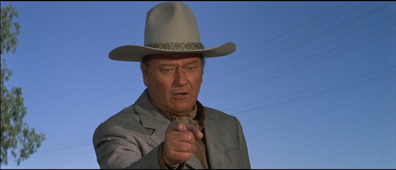 John Wayne en El Gran Jack