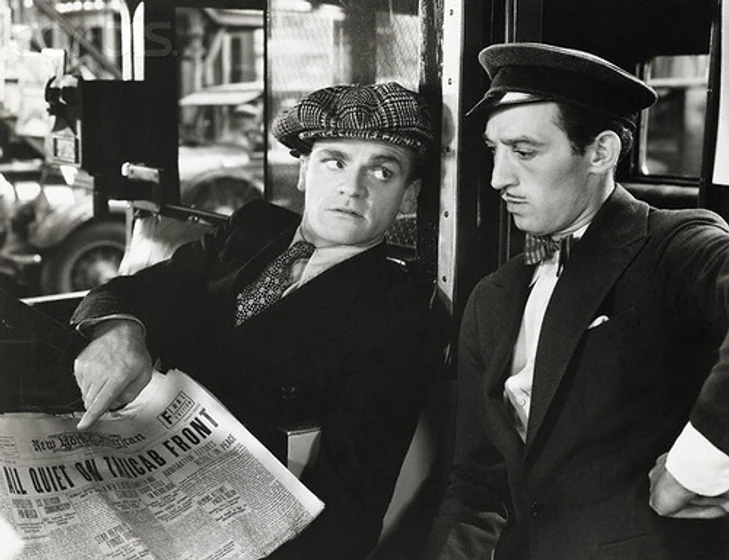 James Cagney en taxi