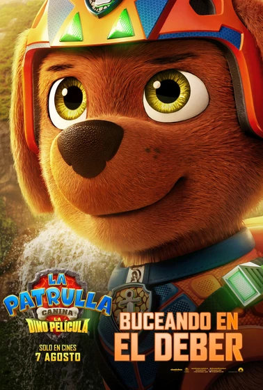 Imagen de la-patrulla-canina-la-dino-pelicula (Cartel personajes español)