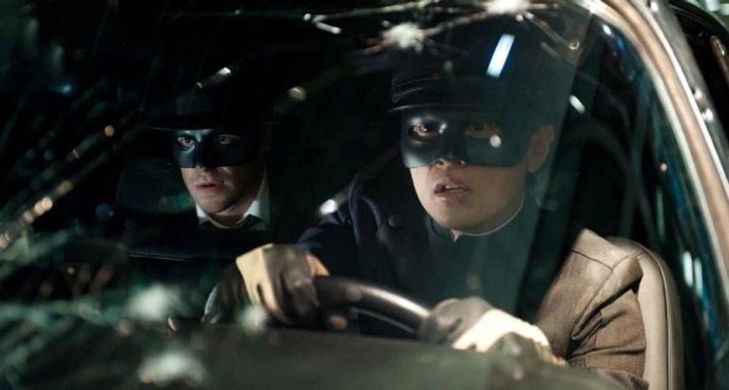Seth Rogen y Jay Chou en the-green-hornet