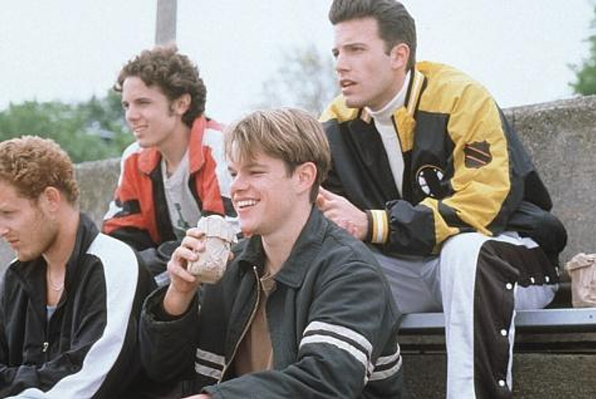 Matt Damon en El Indomable Will Hunting
