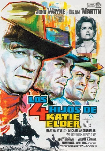 Poster de Los Cuatro hijos de Katie Elder