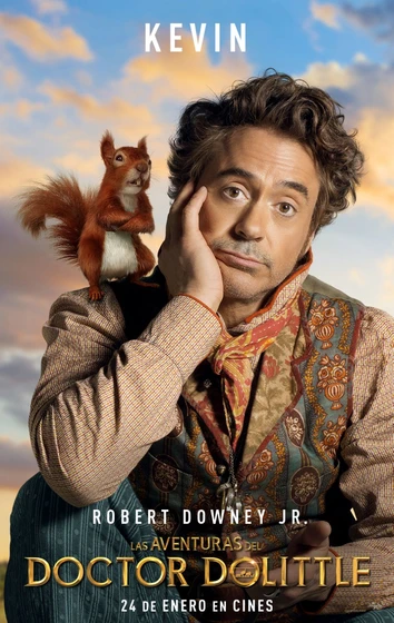 Imagen de las-aventuras-del-doctor-dolittle (Cartel personajes español)