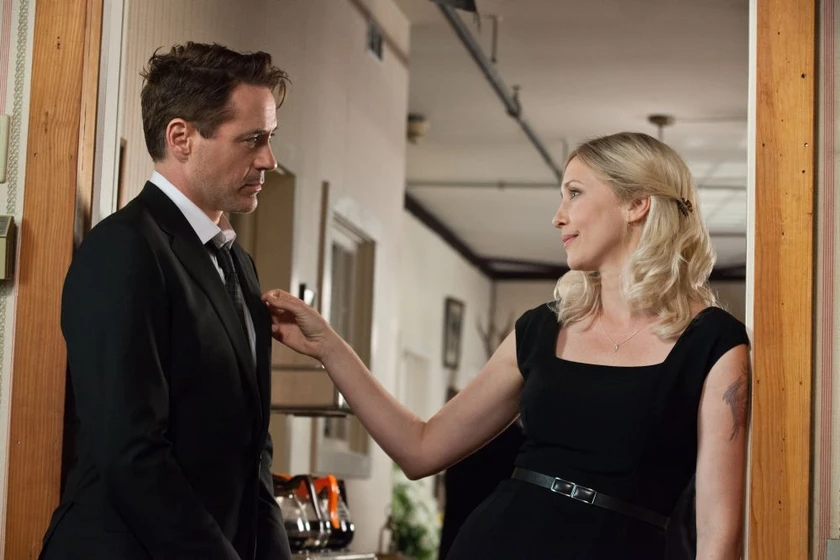 Robert Downey Jr. y Vera Farmiga en el-juez-2014