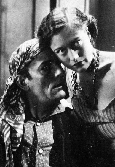 Joan Crawford y Lon Chaney en garras-humanas