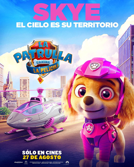 Imagen de La Patrulla Canina. La Película (Cartel personajes español)