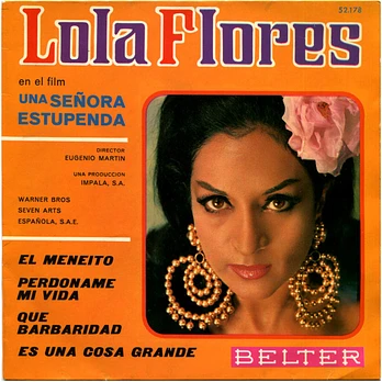 Carátula de la banda de sonido de Una Señora Estupenda