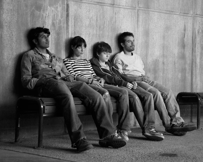 Tenoch Huerta, Sebastián Aguirre, Ilse Salas y Leonardo Ortizgris en gueros