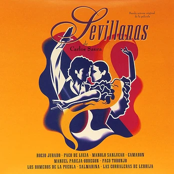 Carátula de la banda de sonido de Sevillanas