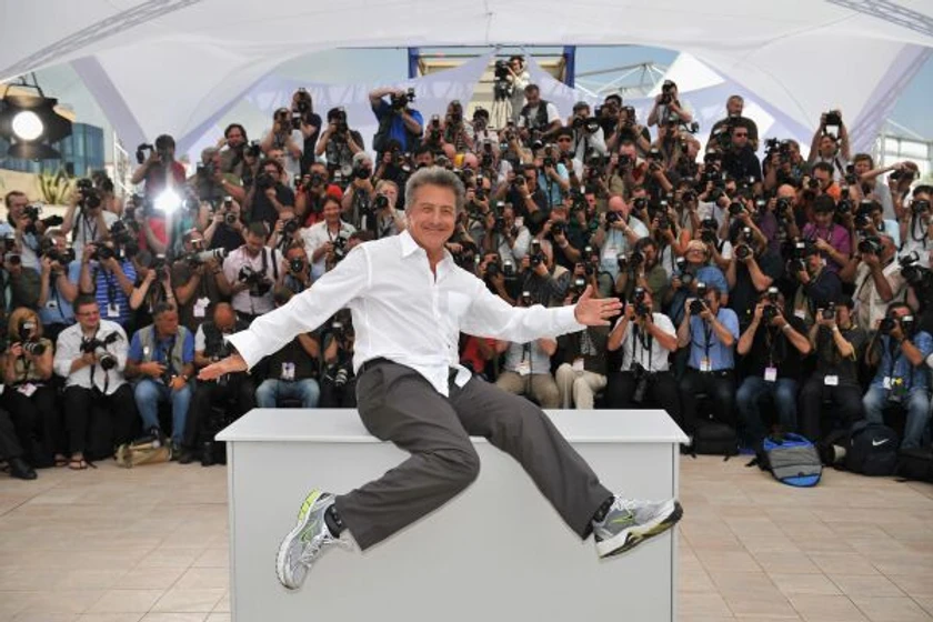 Dustin Hoffman en Kung Fu Panda (Photocall en Cannes. Mayo 2008)