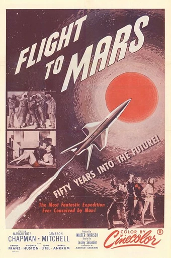 Poster de Vuelo a Marte