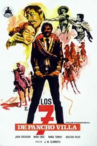 Poster de Los Siete de Pancho Villa