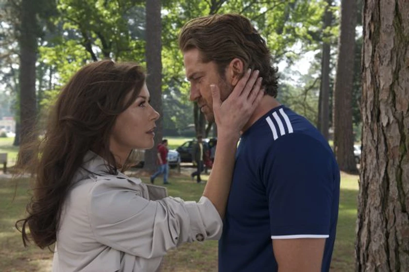 Catherine Zeta-Jones y Gerard Butler en un-buen-partido