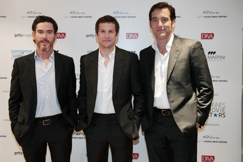Clive Owen, Billy Crudup y Matthias Schoenaerts en Lazos de sangre (Cannes. Mayo 2013)