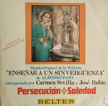 Carátula de la banda de sonido de Enseñar a un sinvergüenza