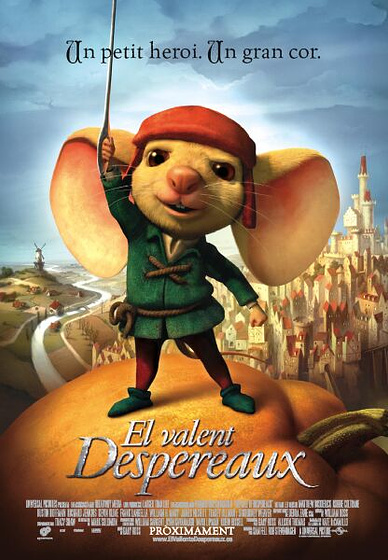 Imagen de El Valiente Despereaux (Cartel teaser catalán)