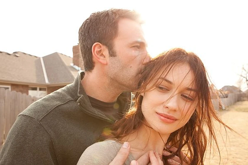 Ben Affleck y Olga Kurylenko en to-the-wonder