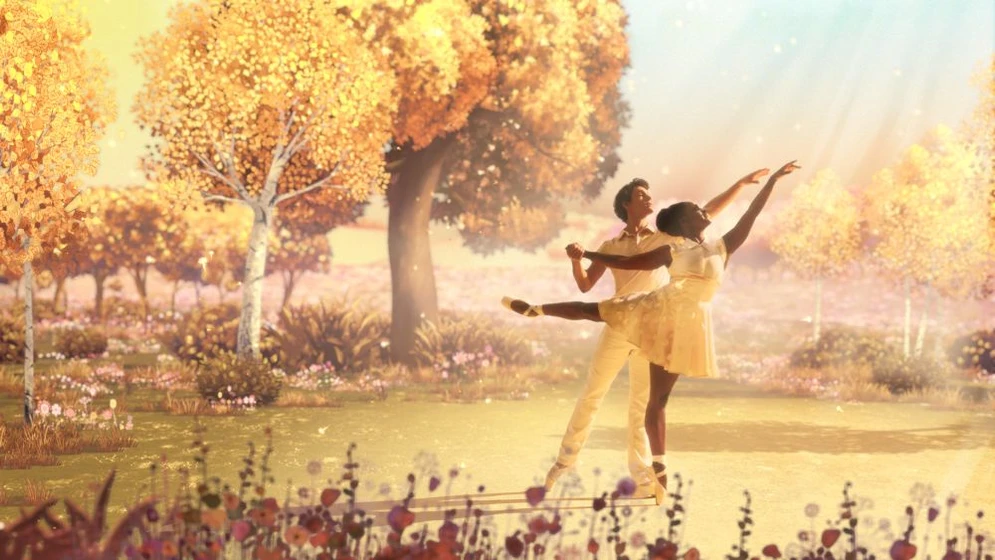 Daniel Camargo y Michaela DePrince en coppelia