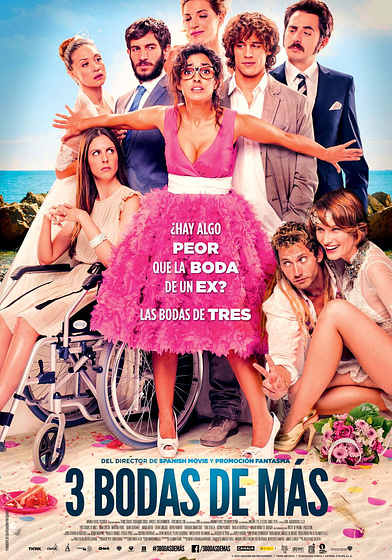 Imagen de Tres Bodas de Más (Cartel final español)
