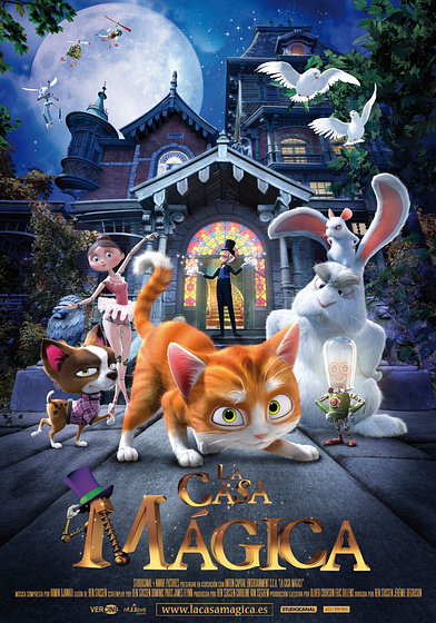 Imagen de La Casa mágica (Cartel catalán)