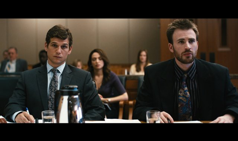 Chris Evans y Mark Kassen en Puncture