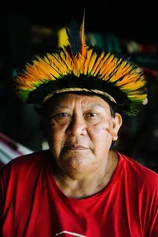 Foto de Davi Kopenawa Yanomami