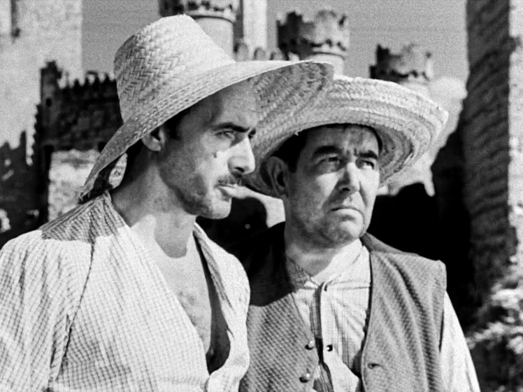 Tomás Blanco y José María Lado en La Laguna Negra
